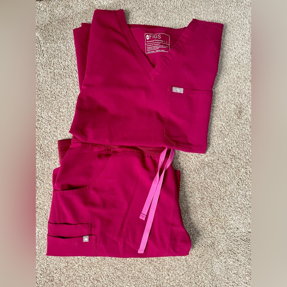 Dark Magenta Figs Set